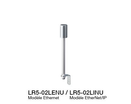 Colonne Lumineuse Ø50 (Communication Ethernet / EtherNet/IP) Série LR5-LAN