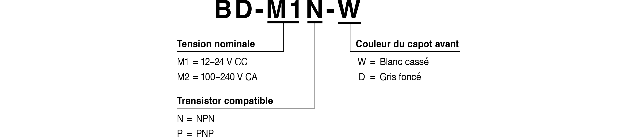 Code modèle