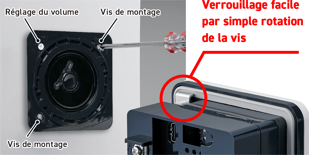 Structure à accès frontal