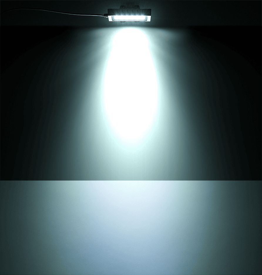 Répartition lumineuse CLK1-CP (lentille spot)